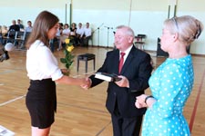 Zakończenie roku szkolnego w Gimnazjum