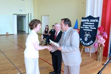 Zakończenie roku szkolnego w Gimnazjum
