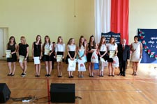 Zakończenie roku szkolnego w Gimnazjum