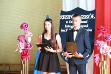 Zakończenie roku szkolnego w Gimnazjum