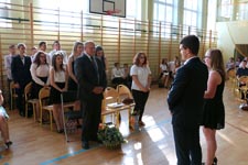Zakończenie roku szkolnego w Gimnazjum