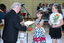 Zakończenie roku szkolnego w Szkole Podstawowej
