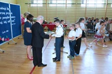 Zakończenie roku szkolnego w Szkole Podstawowej