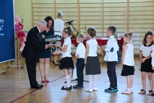 Zakończenie roku szkolnego w Szkole Podstawowej