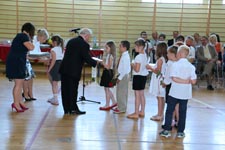 Zakończenie roku szkolnego w Szkole Podstawowej