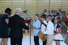 Zakończenie roku szkolnego w Szkole Podstawowej