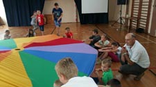 Półkolonie letnie w Zespole Szkół w Cycowie