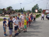 Półkolonie letnie w Zespole Szkół w Cycowie