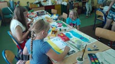 Półkolonie letnie w Zespole Szkół w Cycowie
