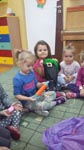 Zabawa andrzejkowa w przedszkolu