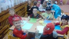 Zabawa andrzejkowa w przedszkolu