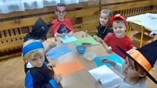 Zabawa andrzejkowa w przedszkolu