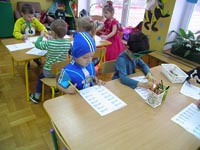 Zabawa andrzejkowa w przedszkolu