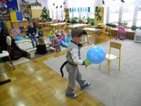 Zabawa andrzejkowa w przedszkolu