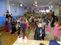 Zabawa andrzejkowa w przedszkolu
