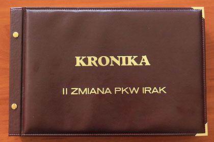 Kronika II zmiany PKW w Iraku