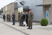 Młodzież uczestniczyła w zajęciach z wojskowymi instruktorami w Tomaszowie Mazowieckim i Glinniku