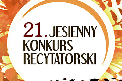 21. Jesienny Konkurs Recytatorski