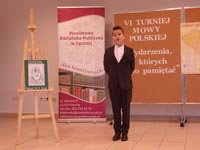 VI. Turniej Mowy Polskiej „Wydarzenie, o którym warto pamiętać”