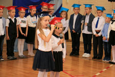Ślubowanie uczniów klas pierwszych - Cyców 2018