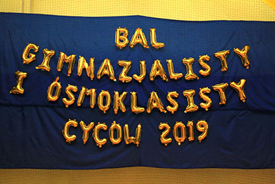 Bal Gimnazjalisty i Ósmoklasisty - Cyców 2019
