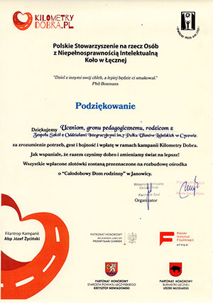 Podsumowanie kampanii „Kilometry Dobra”