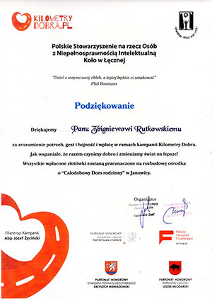 Podsumowanie kampanii „Kilometry Dobra”