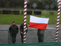 Uroczystość przekazania obowiązków Dowódcy 7 batalionu kawalerii powietrznej