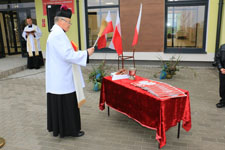 Uroczystość otwarcia nowego budynku Filialnej Szkoły Podstawowej w Świerszczowie