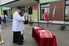 Uroczystość otwarcia nowego budynku Filialnej Szkoły Podstawowej w Świerszczowie