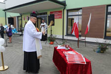 Uroczystość otwarcia nowego budynku Filialnej Szkoły Podstawowej w Świerszczowie