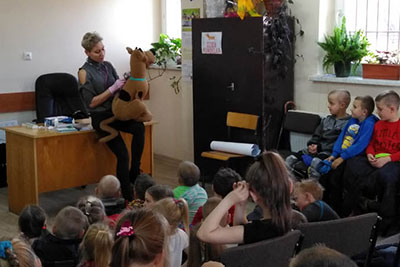 6 latki w bibliotece z okazji „Dnia Kundelka”