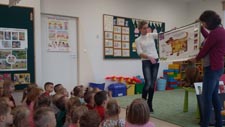 Spotkanie z panią weterynarz w przedszkolu