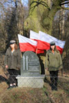 157 rocznica wybuchu powstania styczniowego - uroczystość pod pomnikiem w Kopinie