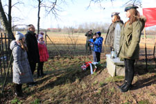 157 rocznica wybuchu powstania styczniowego - uroczystość pod pomnikiem w Kopinie