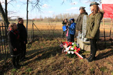 157 rocznica wybuchu powstania styczniowego - uroczystość pod pomnikiem w Kopinie