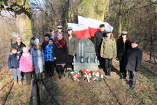 157 rocznica wybuchu powstania styczniowego - uroczystość pod pomnikiem w Kopinie
