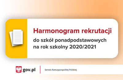 Harmonogram rekrutacji