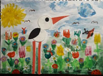 Finał konkursu plastycznego w przedszkolu „Kolorowa Łąka”