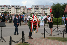 Uroczyste obchody 100. rocznicy zwycięskiej bitwy polsko - bolszewickiej pod Cycowem