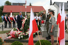 Uroczyste obchody 100. rocznicy zwycięskiej bitwy polsko - bolszewickiej pod Cycowem