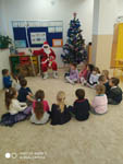 Spotkanie z Mikołajem 5-latki