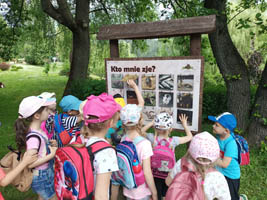 Wycieczka dzieci pięcioletnich do ZOO w Zamościu