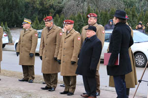 Odsłonięcie pomnika Generała Kazimierza Sosnkowskiego w Sulejówku