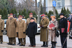 Odsłonięcie pomnika Generała Kazimierza Sosnkowskiego w Sulejówku