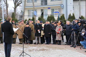 Odsłonięcie pomnika Generała Kazimierza Sosnkowskiego w Sulejówku