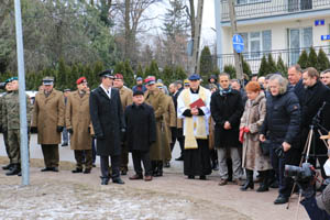 Odsłonięcie pomnika Generała Kazimierza Sosnkowskiego w Sulejówku