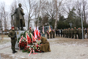 Odsłonięcie pomnika Generała Kazimierza Sosnkowskiego w Sulejówku