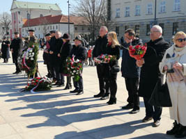 Uroczyste obchody Dnia Imienin Marszałka Józefa Piłsudskiego w Lublinie