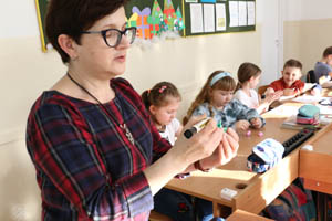 Akcja cycowskich uczniów ph. „Słonik na szczęście dla Żołnierzy”
